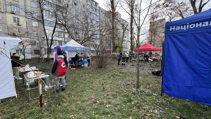 Штаб допомоги. Фото: Суспільне Новини/Нікіта Галка