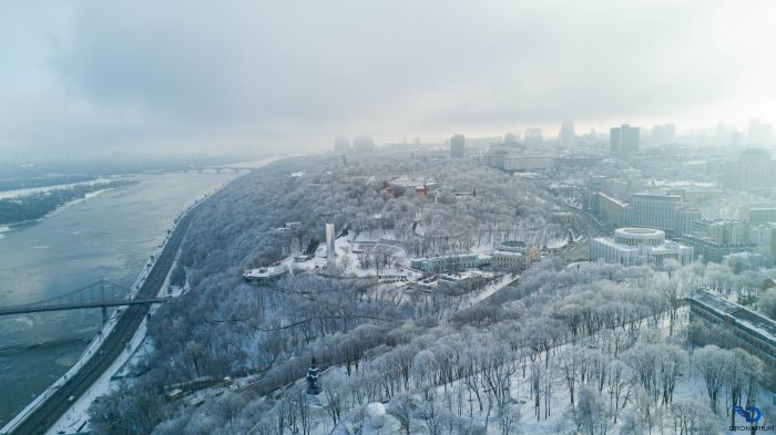 Засніжений Київ. Фото: Anna Stepko