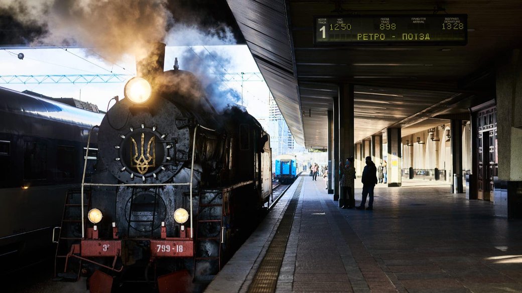 Ретро-поїзд. Фото: Укрзалізниця