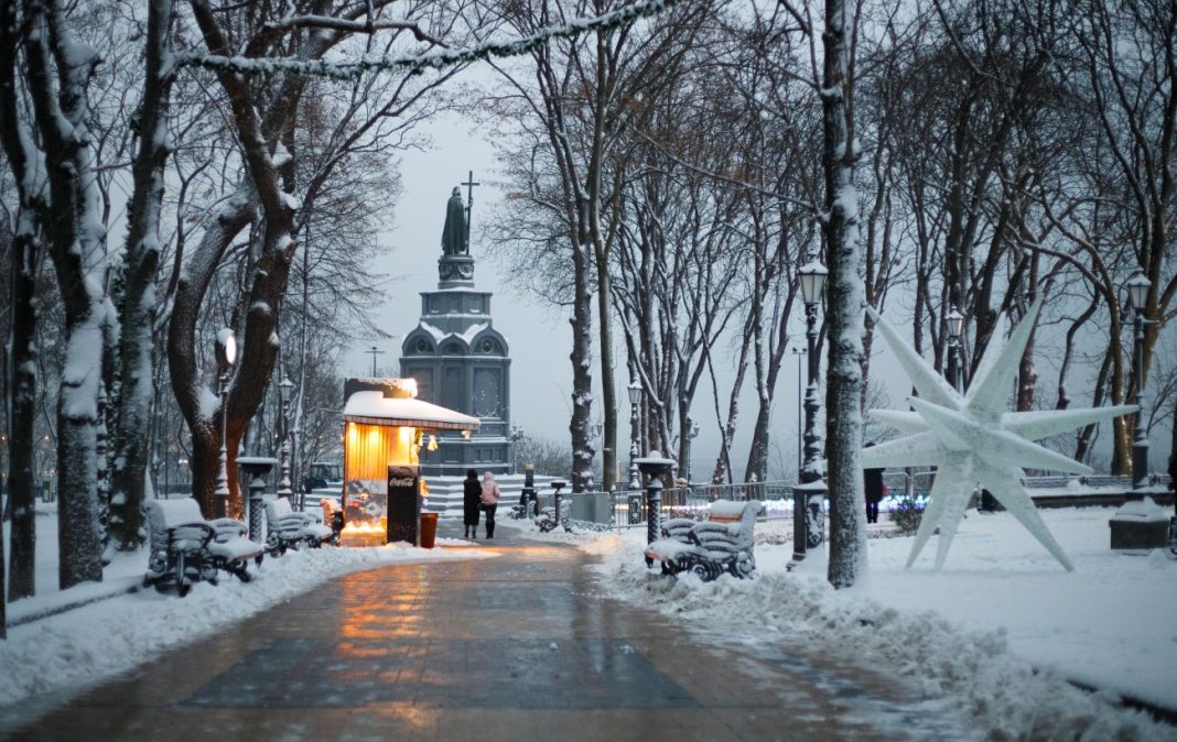 Зима в Києві. Фото: Віталій Носач, РБК-Україна