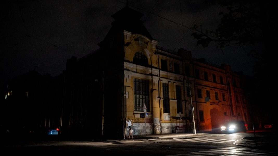 Київ без світла. Фото: Тетяна Джафарова