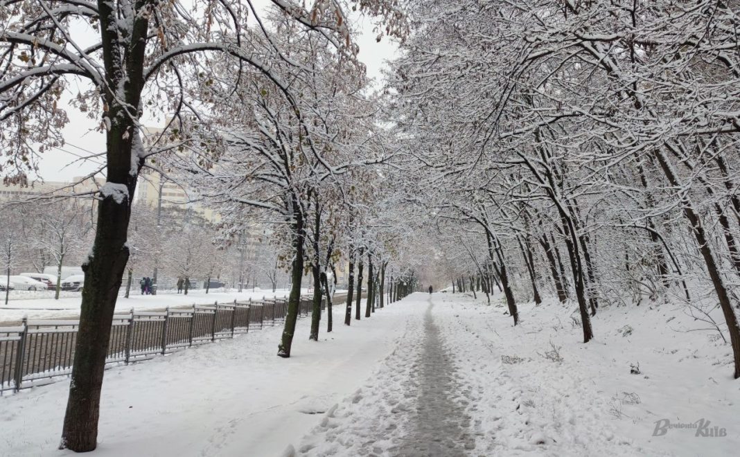Зима в столиці. Фото: Катерина Новосвітня