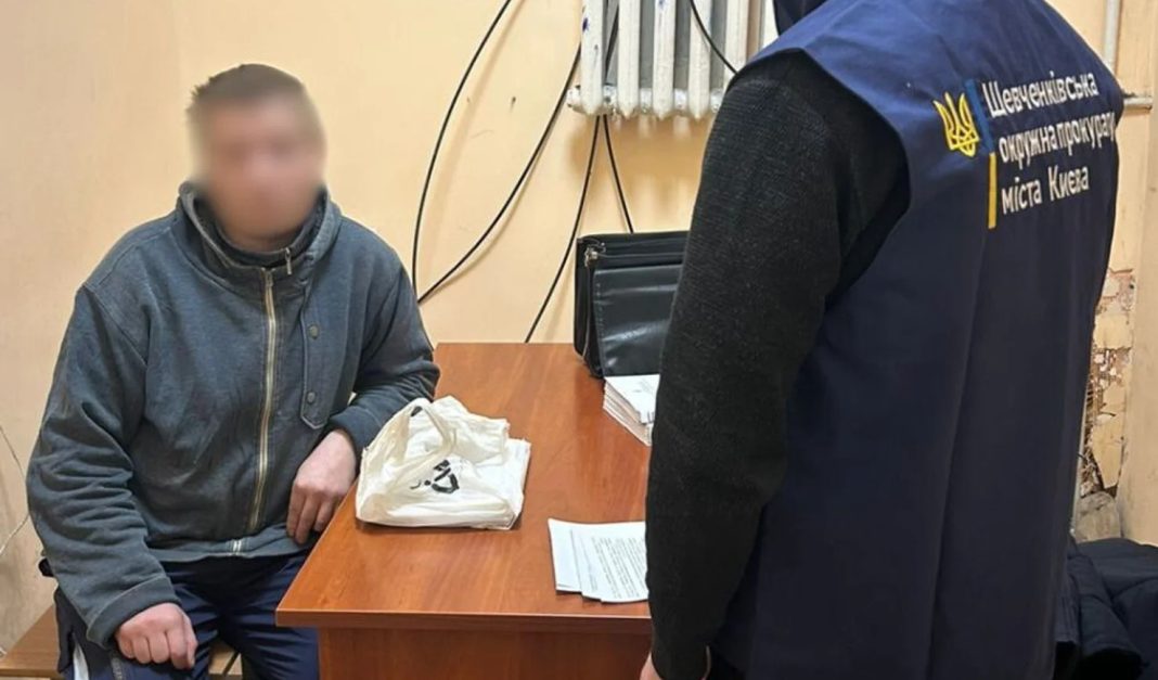 Побиття військового. Фото: Київська міська прокуратура